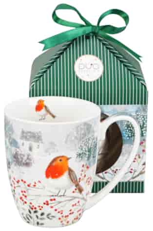 BN ROBIN IN SNOW KUBEK W PUDEŁKU 360ml