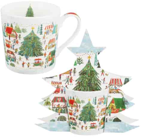 BN CHRISTMAS MARKET KUBEK 400ml + OPAK CHOINKA
