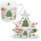 BN CHRISTMAS MARKET KUBEK 400ml + OPAK CHOINKA