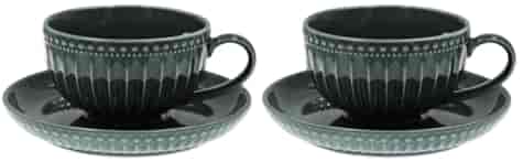 MOSAIQUE OLIVE LIMITED KOMPLET FILIŻANEK 2+2 250ml