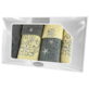 GIFT VI KPL RĘCZNIKÓW 6EL KREMOWY/SZARY 04