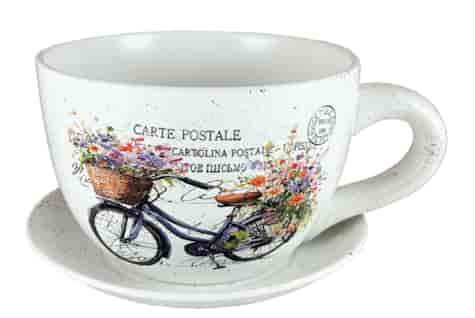 OSŁONKA DONICZKA CERAMICZNA 24cm JUS17C-Y039 S