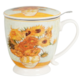 SUNFLOWERS KUBEK ZAPARZACZ NA STOPCE 510ml