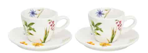 BARWY NATURY ESPRESSO KOMPLET FILIŻANEK 2+2 80ml