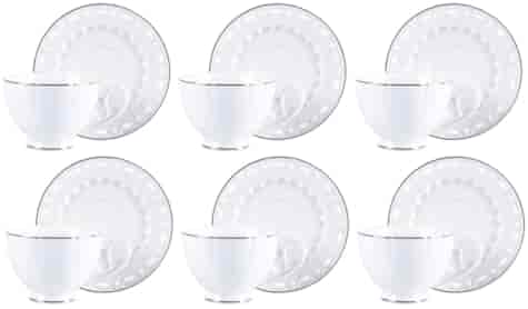 NINA KOMPLET FILIŻANEK 6+6 250ml