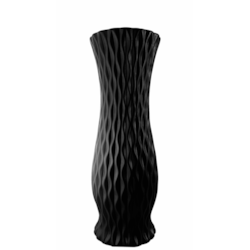 WAZON CERAMICZNY CW31 CZARNY h-30cm