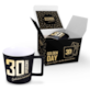 GOLDEN DAY KUBEK 350ml + KARTKA - 30 URODZINY