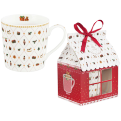 BN ORNAMENT JOY KUBEK 400ml + OPAK DOMEK