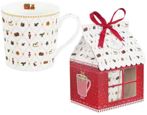 BN ORNAMENT JOY KUBEK 400ml + OPAK DOMEK