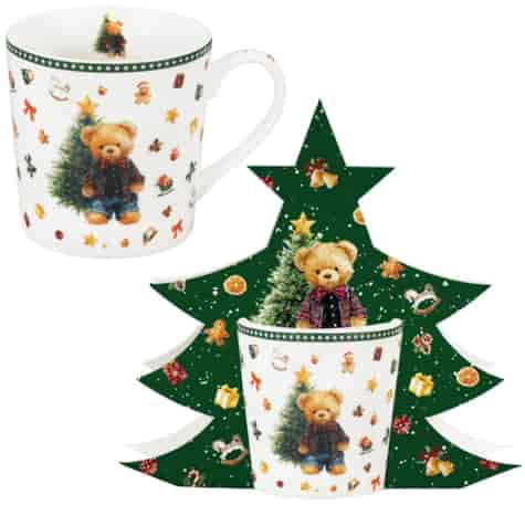 BN TEDDY NOEL KUBEK 400ml + OPAK CHOINKA