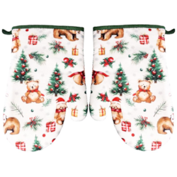 RĘKAWICE KUCHENNE MAGNES KPL 2szt HOLIDAY F25S295