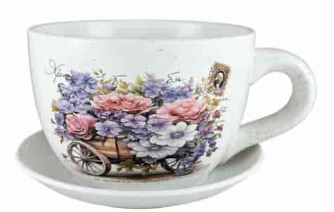 OSŁONKA DONICZKA CERAMICZNA 24cm JUS17C-Y102 S