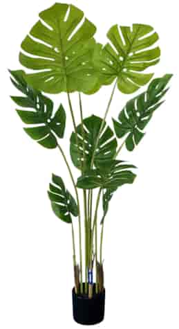 ROŚLINA SZTUCZNA 120cm MONSTERA JUS-7731