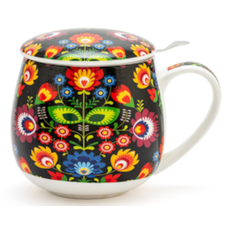 ETHNIC BC KUBEK ZAPARZACZ BARYŁKA W PUDEŁKU 430ml