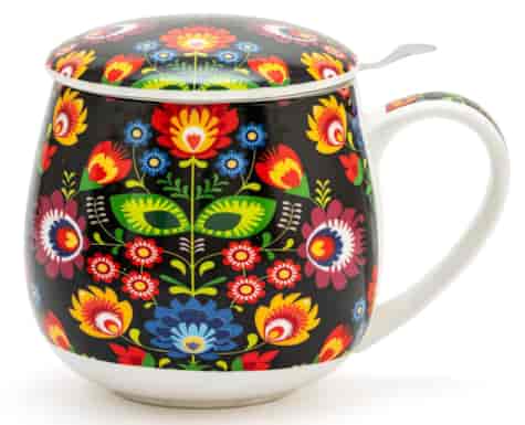 ETHNIC BC KUBEK ZAPARZACZ BARYŁKA W PUDEŁKU 430ml