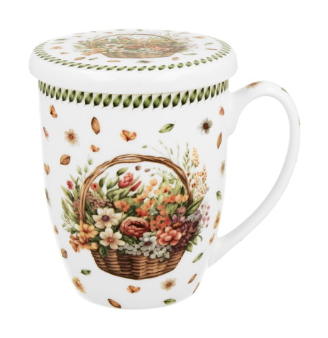 KWIATY POLNE CR KUBEK ZAPARZACZ 360ml