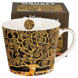 TREE OF LIFE BROWN KUBEK PROSTY W PUDEŁKU 600ml