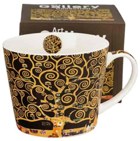 TREE OF LIFE BROWN KUBEK PROSTY W PUDEŁKU 600ml