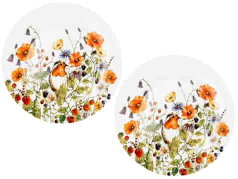 WILD BIRD TALERZ DESEROWY 19,2cm KPL 2SZT