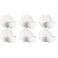 VERA KOMPLET FILIŻANEK 6+6 260ml