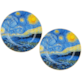 STARRY NIGHT TALERZ DESEROWY 19,2cm 2SZT