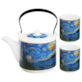 STARRY NIGHT DZBANEK ZAPARZACZ Z CZARKAMI KPL 4EL