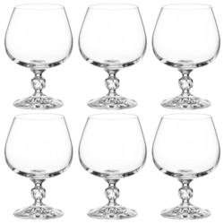 BOHEMIA STERNA KLAUDIA KIELISZEK BRANDY 250 6szt