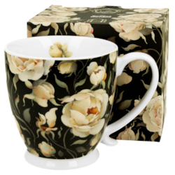 ENGLISH ROSES BLACK KUBEK NA STOPCE W PUDEŁK 500ml