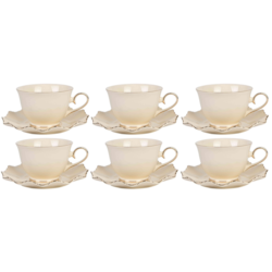 MALAGA CREAM KOMPLET FILIŻANEK 6+6 250ml