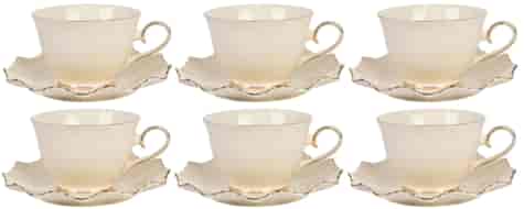 MALAGA CREAM KOMPLET FILIŻANEK 6+6 250ml