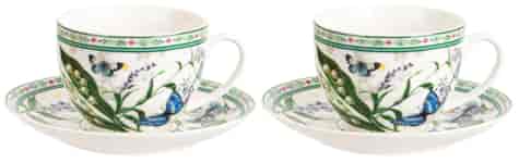 FLOWER DREAM KOMPLET FILIŻANEK 2+2 200ml