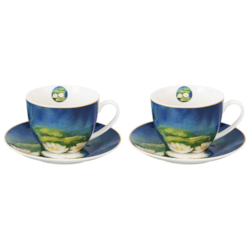 NENUFARS KOMPLET FILIŻANEK 2+2 270ml