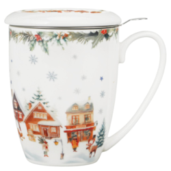 BN CHRISTMAS VILLAGE KUBEK ZAPARZACZ 360ml