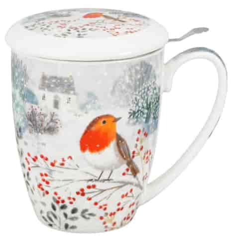 BN ROBIN IN SNOW KUBEK ZAPARZACZ 360ml