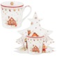 BN GINGERBREAD HOUSE KUBEK 400ml + OPAK CHOINKA