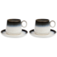 LUNA LINE LIMITED KOMPLET FILIŻANEK 2+2 250ml