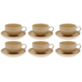MOSAIQUE BEIGE LIMITED KOMPLET FILIŻANEK 6+6 250ml