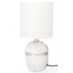 LAMPA NOCNA CERAMICZNA LK02B BIAŁA 26,5cm