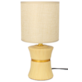 LAMPA NOCNA CERAMICZNA LK15BE BEŻOWA 26cm