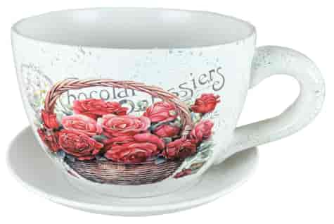OSŁONKA DONICZKA CERAMICZNA 29,5cm JUS17B-Y101 D