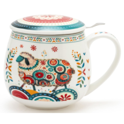 BARAN FOLK BC KUBEK ZAPARZACZ BARYŁKA 430ml