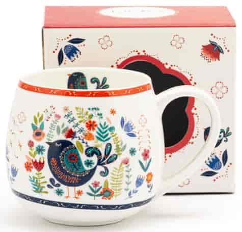 PTASI FOLKLOR BC KUBEK BARYŁKA W PUDEŁKU 430ml