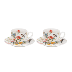 APRIL ESPRESSO KOMPLET FILIŻANEK 2+2 110ml