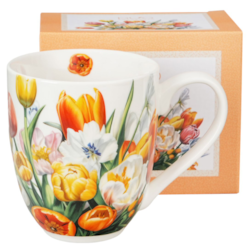 TULIPANY KUBEK KUBAS W PUDEŁKU 1000ml