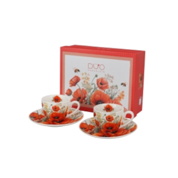 MAKI ESPRESSO KOMPLET FILIŻANEK 2+2 110ml