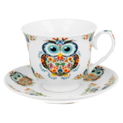 SOWA FILIŻANKA ZE SPODKIEM 1+1 250ml