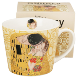 THE KISS ECRU KUBEK PROSTY W PUDEŁKU 600ml