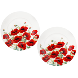 CLASSIC POPPIES TALERZ DESEROWY 19,2cm KPL 2SZT
