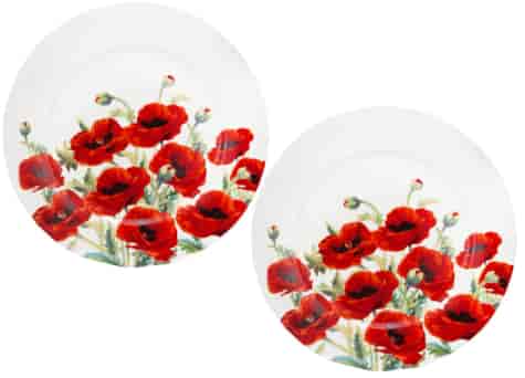 CLASSIC POPPIES TALERZ DESEROWY 19,2cm KPL 2SZT