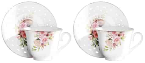 MARIKA KOMPLET FILIŻANEK 2+2 240ml